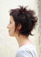 fryzury krótkie - uczesanie damskie z włosów krótkich zdjęcie numer 182